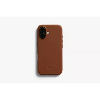 Bellroy kožené pouzdro pro iPhone 16, hnědé