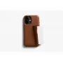 Bellroy kožené pouzdro s kapsou na karty pro iPhone 16 Plus, hnědé