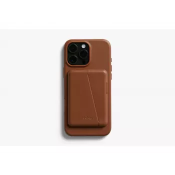 Bellroy kožené pouzdro s magnetickou peněženkou pro iPhone 16 Pro Max, hnědé