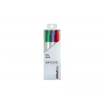 Pera Cricut Fine Point 0,4 mm, mix barev, inkoust na vodní bázi, 20 ks (2007077)