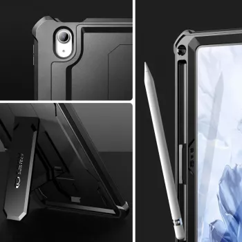 Tech-Protect Kevlar Pro pouzdro pro iPad 10.9 (10. generace, 2022) / iPad 11 (2025), černé