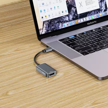 TECH-PROTECT ULTRABOOST adaptér USB-C na HDMI 4K 60Hz černý