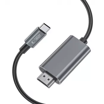 TECH-PROTECT ULTRABOOST KABEL TYPE-C NA HDMI 4K 60Hz 200CM ČERNÝ
