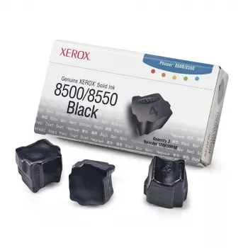 Xerox Phaser 8500/8550 černý pevný inkoustový váleček, standardní výtěžnost, 1 balení