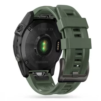 Řemínek TECH-PROTECT ICONBAND Garmin Fenix 5 / 6 / 6 Pro / 7 Army Green silikonový