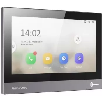 Hikvision DS-KH8381-TE1 IP videotelefon vnitřní monitor 7 inch dotykový displej
