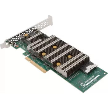 Microchip Adaptec SmartRAID 3254-8i RAID Controller, 4 GB, SAS/NVMe, 8 Port, PCIe x8, 24 Gbps, Low Profile