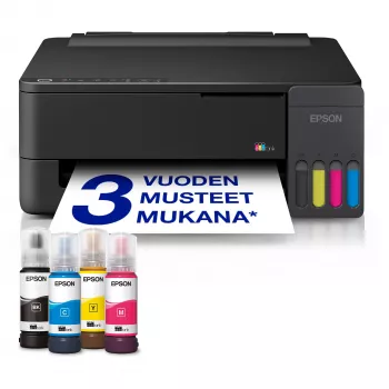Epson EcoTank ET-1910 multifunkční inkoustová tiskárna - barevná - tisk, skenování, kopírování - A4, Legal - tisk až 11 str./min - 100listý podavač - Wi-Fi