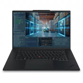Lenovo ThinkPad P1 Gen 9 21UE0006GE mobilní pracovní stanice, 16 inch WUXGA IPS, Intel Core Ultra 7 356H, 64 GB LPDDR5x, 1 TB SSD, NVIDIA RTX PRO 2000 Blackwell 8 GB, Windows 11 Pro, německá klávesnice