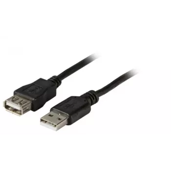 Prodlužovací kabel USB 2.0 EFB Elektronik A-A samec na samici 5m šedý Classic