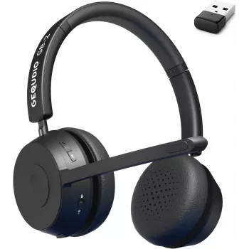 GEQUDIO Bluetooth Headset GB-2 with Charging Station - Headset