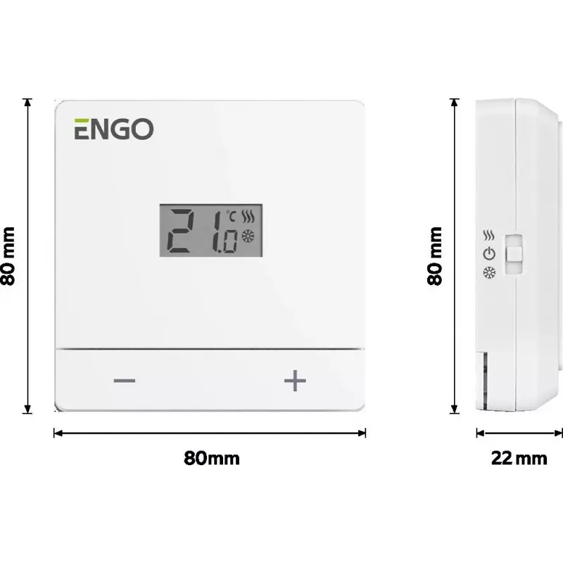 ENGO Controls EASY-BATW baterie pro termostat