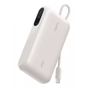 Belkin BOOSTCHARGE powerbanka s displejem Sand 10000mAh s USB-C kabelem