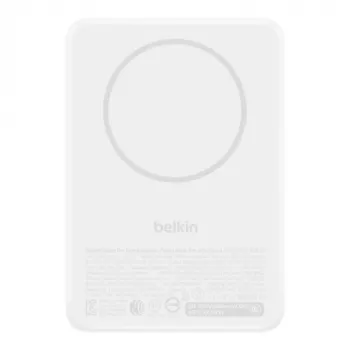 Powerbanka Belkin BoostCharge Slim Magnetic 10 000 mAh Qi2 15 W bílá