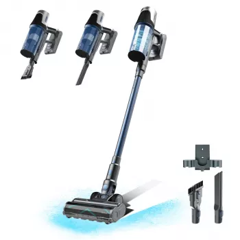 CECOTEC Conga Rockstar RS50 Cordless Stick Vacuum Cleaner, Black/Turquoise