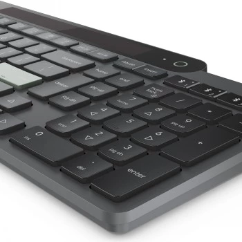 Samodobíjecí Bluetooth klávesnice Lenovo Nordic (finská/švédská) Storm Grey