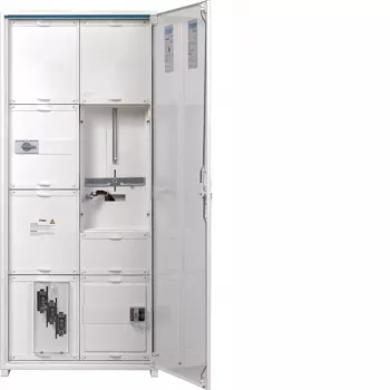 Hager universN FP82W5N transformátorový/elektroměrový rozváděč 1250x550x205mm 1 elektroměrové pole APZ NAR NH00 SUT