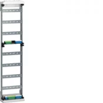 Hager ZAS207BE25A elektroměrový připojovací sloup universZ 2 elektroměrová místa eHZ 5-pólový + APZ