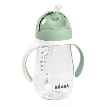 Beaba Niekapek Tritan tréninkový hrnek 300 ml zelený