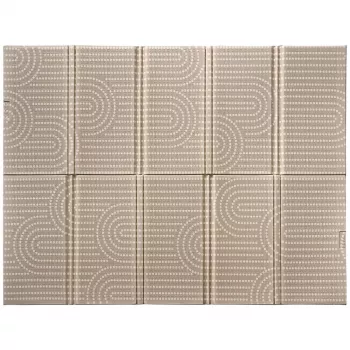 Beaba 915074 oboustranná hrací podložka 200 x 150 cm Arch Brown