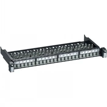 Schneider Electric Actassi 19-C patch panel výsuvný Evo 19 1U 24-port S-One STP Cat6
