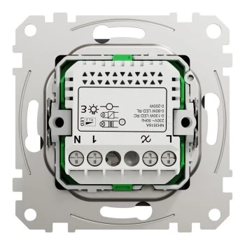 Schneider Electric Multiwire rotační LED stmívač 200W antracit