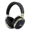 Guess over-ear Bluetooth sluchátka s ENC, Metal 4G Script Logo, černá