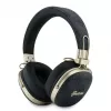 Guess over-ear Bluetooth sluchátka s ENC, Metal 4G Script Logo, černá