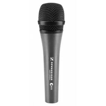 Dynamický vokální mikrofon SENNHEISER E 835, kardioidní, XLR, antracit, se svorkou a pouzdrem