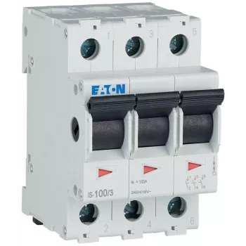 EATON IS-100/3 modulární odpojovač 100A 3-pólový 415V AC 3 moduly