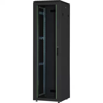 DIGITUS 26U Unique síťový rozvaděč 600x800mm skleněná dvířka černý