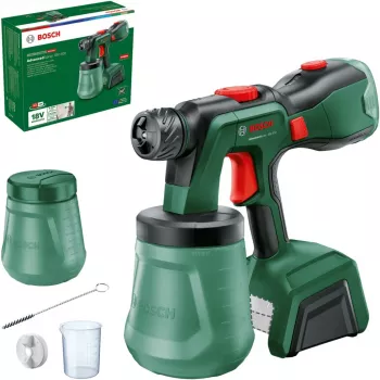 Bosch AdvancedSpray 18V-500 akumulátorová stříkací pistole na barvu (základní jednotka, zelená, POWER FOR ALL ALLIANCE)
