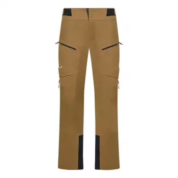 Kalhoty Salewa Sella 3L PTX Pant Golden Brown velikost S