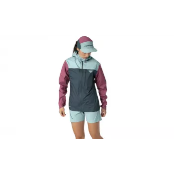 Dámská bunda SALEWA Dynafit Traverse 3L, Cinder/Cloud Blue, XS