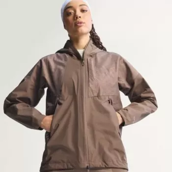 Bunda adidas TERREX Xperior 2.5L Hybrid Primeknit Climaproof - Trace Brown - velikost S
