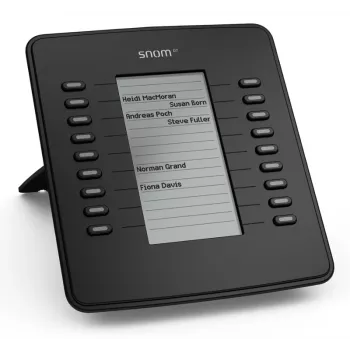 SNOM D7 rozšiřující modul pro stolní telefon černý
