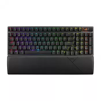ASUS ROG Strix Scope II 96 Wireless herní klávesnice francouzské rozložení černá