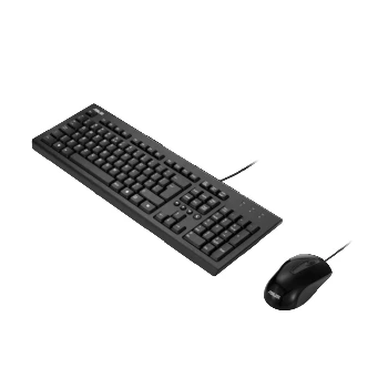 ASUS klávesnice a myš U2000 estonská QWERTY drátová sada
