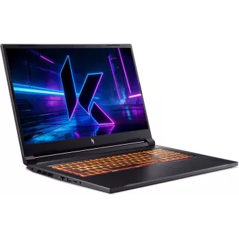 Acer Nitro V 17 AI herní notebook 43,2 cm (17,3 inch) FHD 144Hz Ryzen AI 5 240 16 GB 512 GB SSD RTX 5060 bez operačního systému obsidiánově černý