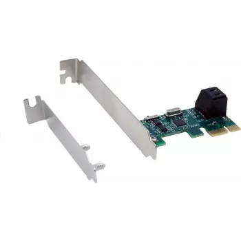 Exsys EX-3519 SATA řadič PCIe x1 pro 2 HDD a SSD disky - SATA III 6 Gbit/s