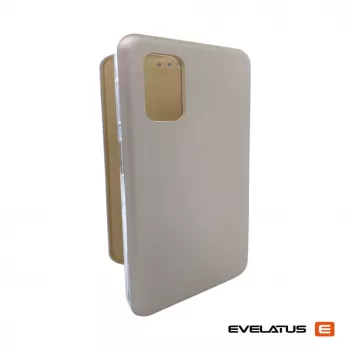 Evelatus Xiaomi Redmi Note 10 Pro pouzdro na knihu zlaté