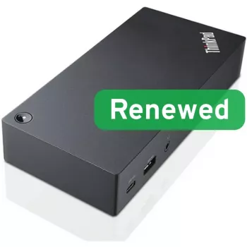 Lenovo Renewed ThinkPad USB-C Dock Gen 2 40AS 90W použité včetně napájecího adaptéru