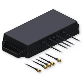 Teltonika 5G/GNSS kombinovaná anténa se SMA konektory - 3m kabel - černá