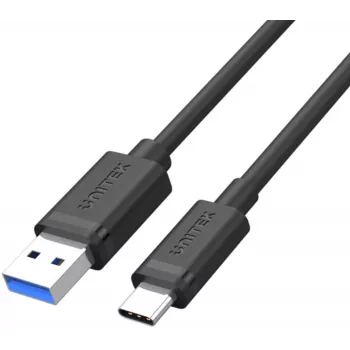 UNITEK USB 3.1 Type-A na Type-C kabel 0,5m černý