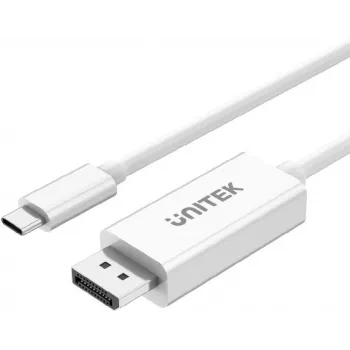 UNITEK USB-C 3.1 na DisplayPort kabel 1,8m - 4K@60Hz - černý