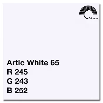 Bezešvé papírové pozadí Arctic White 1,35 x 11 m
