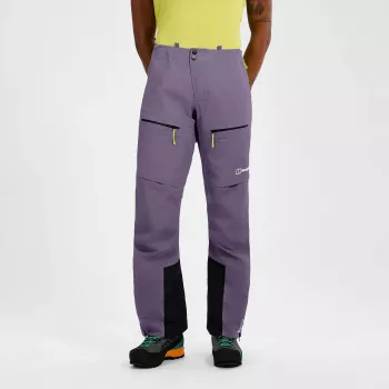 Berghaus Extrem Vanguard GTX Pant Women's Hardshell Mountain Pants - Planet Purple, Size L