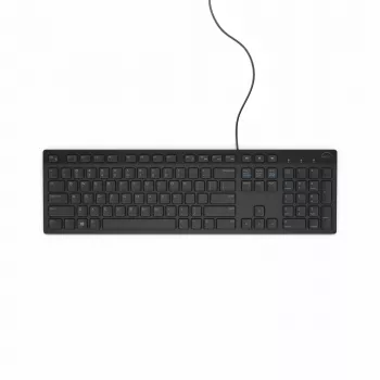 Drátová klávesnice DELL KB216 USB německá černá