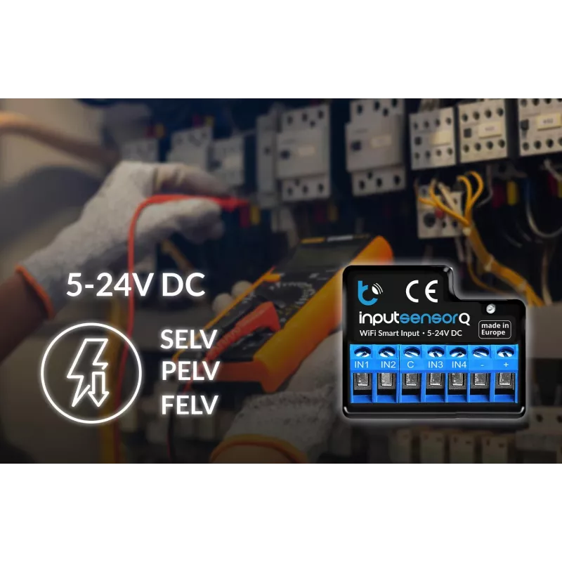 BLEBOX inputSensorQ WiFi modul se 4 vstupy
