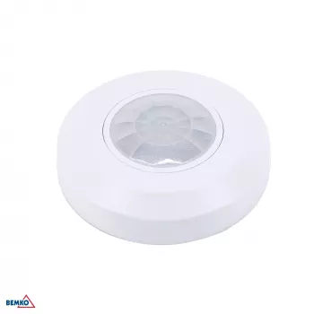 BEMKO PIR pohybový senzor 200W/400W 360° bílý